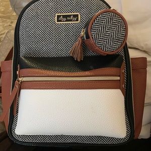 Itzy ritzy diaper bag mini & pacifier holder